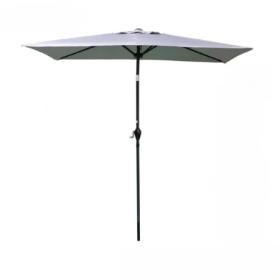 Afbeelding van PARASOL &quot;VILLA VERDE&quot; 135X210CM KANTELBAAR LICHTGRIJS