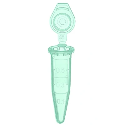 Afbeelding van MUHWA 1000PCS Polypropyleen Graduated Microcentrifuge Tube met Snap Cap, 0.5ml Capaciteit Microtubes (Groen)
