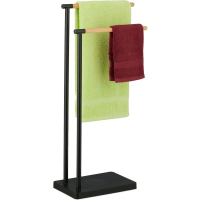 Afbeelding van Relaxdays, Handdoekhouders + handdoekhaken, Porte serviettes