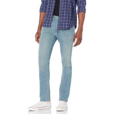 Afbeelding van Amazon Essentials Men&#039;s Spijkerbroek met slanke pasvorm, Vintage lichtblauw, 30W / 28L