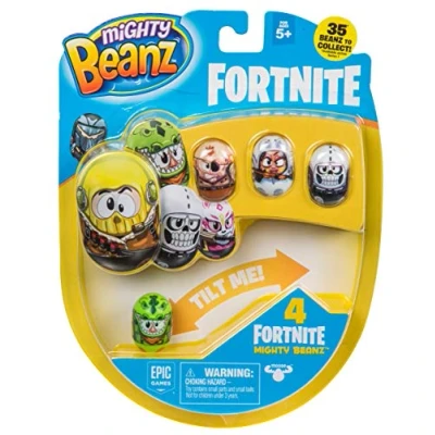 Afbeelding van Mighty Beanz 4 verpakkingen, stijlen kunnen variëren, meerkleurig
