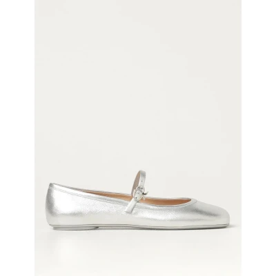 Afbeelding van Elena Ballerina Flats Buckle Closure Wo Silver Ballet