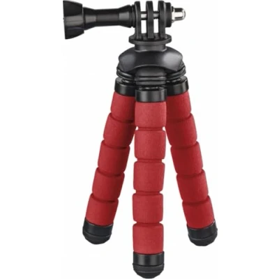 Afbeelding van Finnacle Statief Selfiestandaard Telefoonstatief Tripod Rood 3 poten Universeel