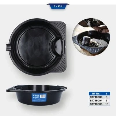 Afbeelding van Brilliant Tools, Voertuig gereedschap, Olieopvangbak / multifunctionele bak, 13 liter