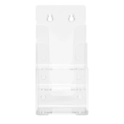 Afbeelding van Folderhouder deflecto Classic, 3 compartimenten, 1/3 A4 staand