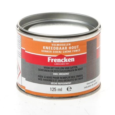 Afbeelding van Frencken Kneedbaar hout donker eiken 125ml