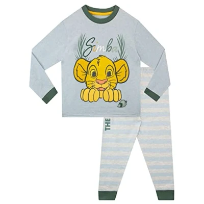 Afbeelding van Disney Jongens Pyjama&#039;s Lion King Blauw 128