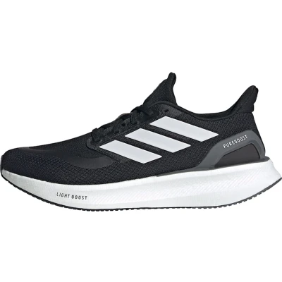 Afbeelding van adidas Performance Pureboost 5 Hardloopschoenen voor op de weg Core black cloud white grey five, Heren, Maat: 40, five