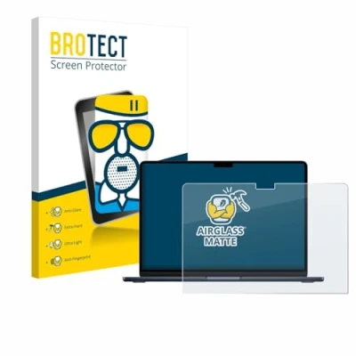 Afbeelding van BROTECT Screenprotector voor Apple MacBook Air 13&quot; M4 2025 Folie Beschermfolie Beschermglas matte