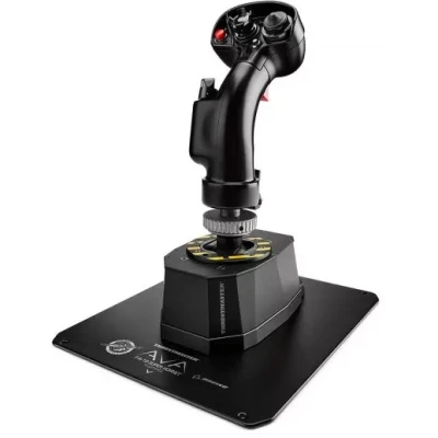 Afbeelding van Thrustmaster AVA F/A 18 Super Hornet Flightstick, Modulaire Voet voor Flightsim Stick op de PC, Replica van Flightstick het 18C Gevechtsvliegtuig Inbegrepen