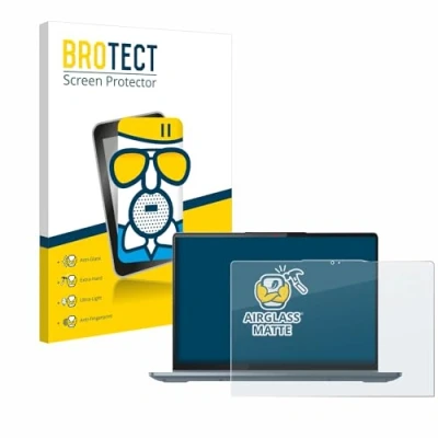 Afbeelding van BROTECT Antireflecterende Glas Screen Protector Mat voor Lenovo IdeaPad Flex 5 14&quot; Gen 8 16:10 Schermbeschermer [Folie niet Gehard Glas]
