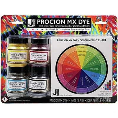 Afbeelding van Jacquard Procion Tie Dye Set 4 kleuren