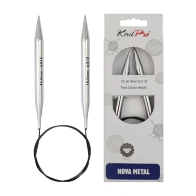 Afbeelding van Knitpro nova (50 cm x 10,00 mm) Vaste Rondbreinaalden 1 Stuk