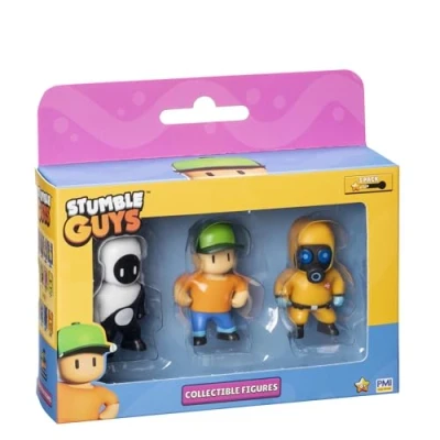 Afbeelding van Stumble Guys Figuren Set 3 pack 7cm Wave 2