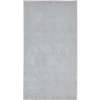 Afbeelding van andiamo Arezzo Vloerkleed, wasbaar, voor woonkamer, eetkamer, onderhoudsvriendelijk, elegant, gezellig woonkamertapijt, bonttapijt, effen, 80 x 200 cm, grijs