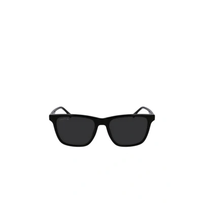 Afbeelding van Lacoste Heren Zonnebril L6041S Zwart met Smoke Lens, Zwart, One Size