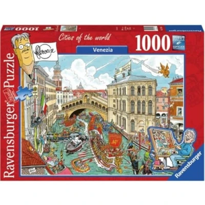 Afbeelding van Ravensburger puzzel Fleroux Venetie Legpuzzel 1000 stukjes