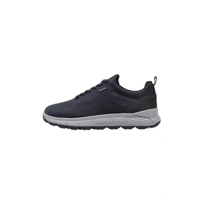 Afbeelding van Geox Spherica Sneakers laag, Heren, Maat: 40, Navy Leer en textiel