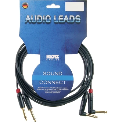 Afbeelding van Klotz KMPR0600 KeyMaster twin Instrumentkabel 6 m Kabel voor instrumenten