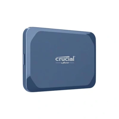 Afbeelding van Crucial X10 8TB Draagbare External SSD Tot 2100 MB/s, USB C 3.2 Gen2, IP65 Water en stofbestendig, Externe Solid State Drive, Mat Blauw CT8000X10SSD9 02