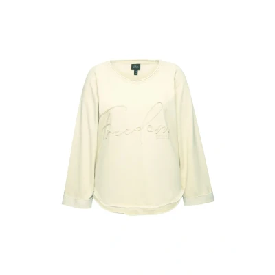 Afbeelding van Ulla Popken Sweatshirt sand