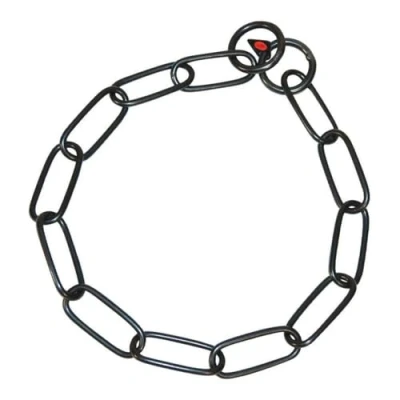Afbeelding van Hondenhalsband Hs Sprenger Zwart Lengte Schakels (59 cm)