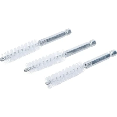 Afbeelding van BGS, Schuurmiddelen, Nylon borstel 12 mm Aandrijving zeskantkop 6,3 (1/4&quot;) 3 stuks.