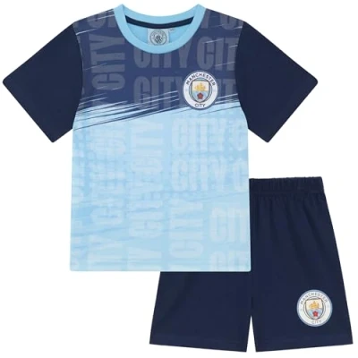 Afbeelding van MANCHESTER CITY Korte pyjamaset, Blauw, 11 12 jaar