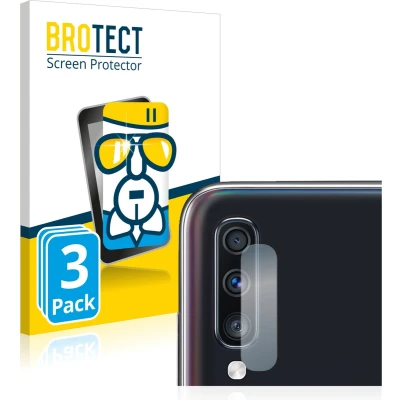 Afbeelding van BROTECT Screenprotector voor Samsung Galaxy A70 (ALLEEN Camera Lens) Folie Beschermfolie Beschermglas transparant (3 Stuks)