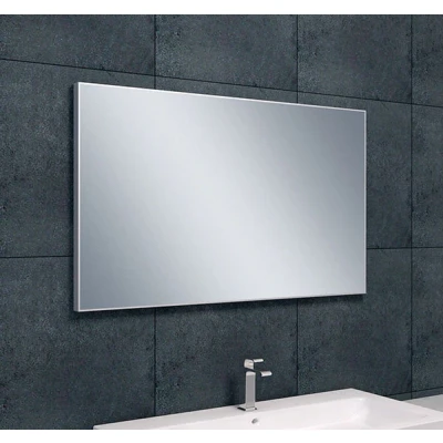 Afbeelding van Xellanz Serra spiegel rechtoek met lijst 100 x 60 2,1 cm aluminium