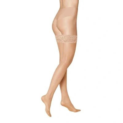 Afbeelding van Kunert Mystique Overknee kousen, Dames, Maat: 35 37, Beige