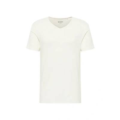 Afbeelding van Mustang Tshirt basic, Heren, Maat: Small, Weiß