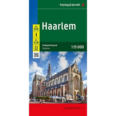 Afbeelding van Stadsplattegrond F&amp;B Haarlem: schaal 1 : 15.000: PL 207