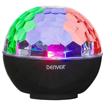 Afbeelding van Denver BTL 65 Bluetooth speaker Disco licht Zwart