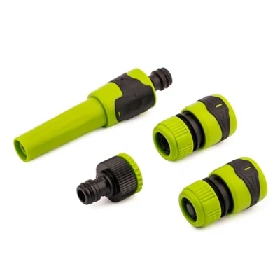 Afbeelding van MIVOS Basisuitrusting met aansluitonderdelen voor 1/2 inch slang irrigatieset sproeikop kraanaansluiting slangaansluiting starterset irrigatie