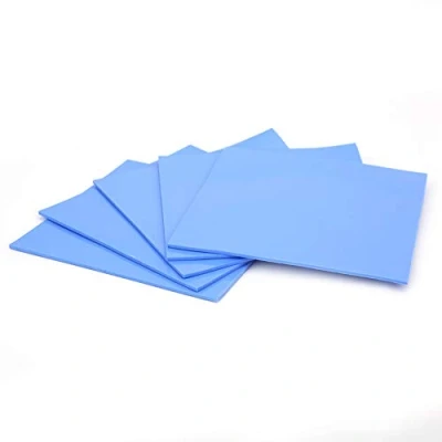 Afbeelding van Thermische Pad, 5 stuks 100x100x1.5mm Zachte Siliconen Pads CPU GPU Pad Hoge Efficiency Buffer