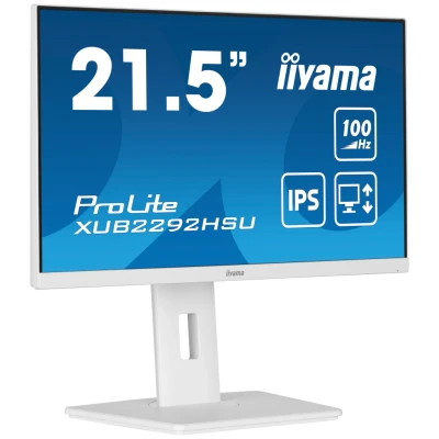 Afbeelding van Iiyama ProLite LED monitor Energielabel E (A G) 54.6 cm (21.5 inch) 1920 x 1080 Pixel 16:9 0.4 ms HDMI, DisplayPort, Hoofdtelefoon (3.5 mm jackplug), USB 3.2