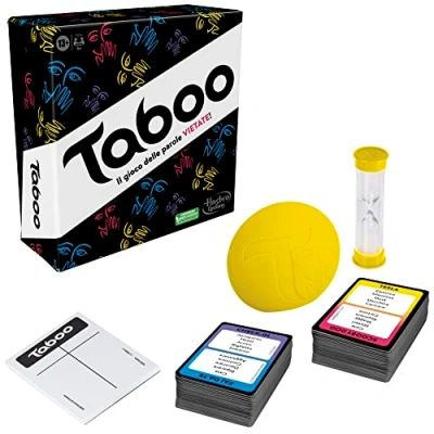 Afbeelding van Klassiek taboespel, partyspel, woordenspel voor volwassenen en tieners, raadspel 4 meer spelers, vanaf 13 jaar
