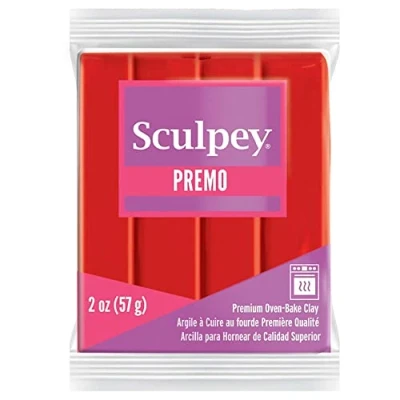 Afbeelding van Premo cadmium red klei 57 gr Sculpey