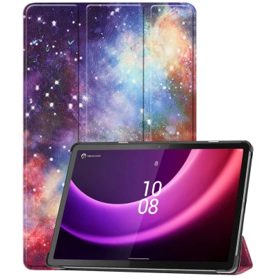 Afbeelding van Lenovo Tab P11 (2nd gen) Hoes: iMoshion Design Trifold Bookcase Space Kunstleder Tablet Hoezen