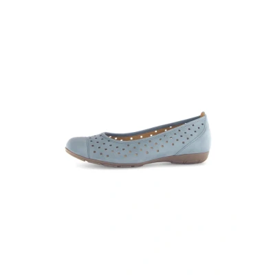 Afbeelding van GABOR 64.169.10 Ballerina jeansblauw maat 5,5