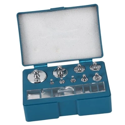 Afbeelding van Precisie Kalibratie Gewicht, 1g 2g 5g 10g 20g 50g 100g Schaal Balans Gewicht Sieraden Set Pincet 0,1g 0,2g 0,5g Staal Kit voor S
