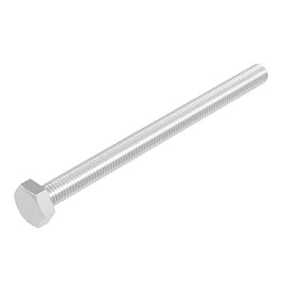 Afbeelding van SECCARO Zeskantschroef M6 x 80 mm, roestvrij staal V2A VA A2, DIN 933 / ISO 4017, zeskant, 20 stuks