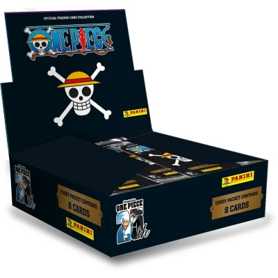 Afbeelding van Panini One Piece Trading Cards 25e verjaardag doos met 18 stuks (hoezen 8 kaarten), 004897BOX18F