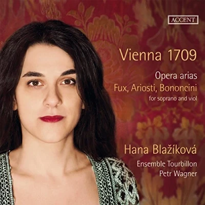 Afbeelding van Ensemble Tourbillon Wagner, Petr Blazikova, Ha Vienna 1709 (CD)