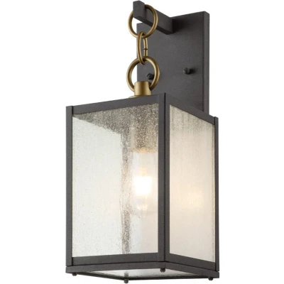 Afbeelding van Kichler LED Wand Buitenlamp Lahden 1X E27 Max 60W IP44 Dimbaar Weathered Zinc