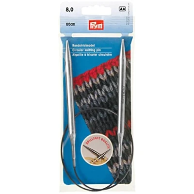 Afbeelding van 8,0 60 cm Rondbreinaald Prym
