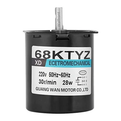 Afbeelding van 68KTYZ Elektrische Motor Met Lage Snelheid 220V (30 RMP)