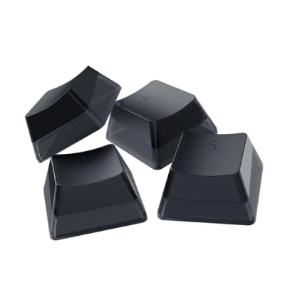 Afbeelding van Razer Upgradeset voor toetsdoppen in &#039;Phantom&#039; stijl Ontwerp met onopvallende opdruk doorschijnende Chroma RGB verlichting (128 Toetsen, Stabilisatoren) Zwart, US &amp; UK Layout