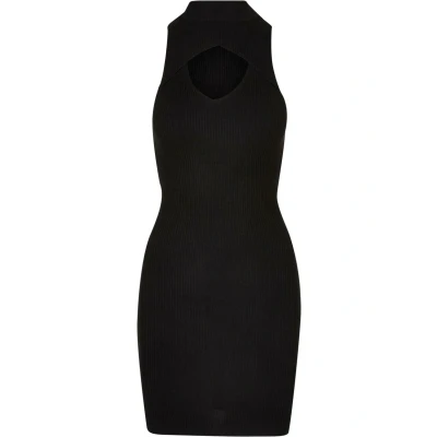 Afbeelding van Urban Classics CUT OUT Sleevless Etuijurk, Dames, Maat: Large, Black